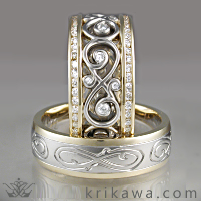Infinity Symbol Rings